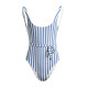 Billabong Γυναικείο ολόσωμο μαγιό Blue By U - Striped One Piece Swimsuit